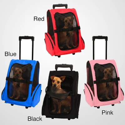 Sac à dos roulant portable Comfort Oxgord Pet Travel Cat Dog